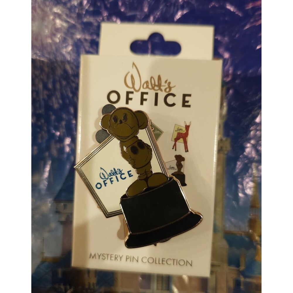 TWDC Store Walt’s Office Mystery Mickey Mouse Award Pin - Disney D23 Expo 2026
